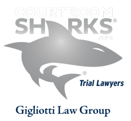 Courtroom Sharks Logo